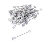 Oshhni Lot de 50 tiges de permanente pour cheveux, bandes en caoutchouc, outils de permanente, élastiques antidérapants, outils de coiffure, bricolage, tiges