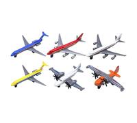 Oshhni Lot de 6 maquettes d'avions de chasse en alliage, échelle 1/64.