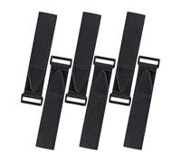 Oshhni Lot de 6 Sangles de Fixation pour Pantalon de vélo, Sangles de Cheville Portables pour Le Cyclisme, pour Porte-Bagages de vélo, pour Le Jogging et Les, 33cmx5cm