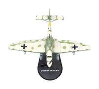 Oshhni Maquette d'avion de Chasse au 1/100 avec Socle - Cadeau pour Enfants et Adultes - Jouet d'aviation - Maquette commémorative pour Bureau ou