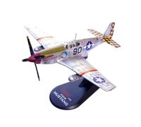 Oshhni Maquette d'avion de Chasse P-51B à l'échelle 1:72, en Alliage, réaliste, Cadeau Souvenir pour Enfants, Jouet, Objet de décoration pour