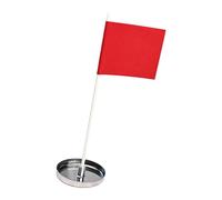 Oshhni Mini Drapeau de Golf, Guide d'alignement pour Trou de Putting Green, Ensemble Drapeau et Trou pour l'entraînement au Practice de Golf à