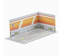 Oshhni Miniature / 24 Modèle de Garage/Parking Miniature en PVC, Diorama, écurie, pour Exposition, Décoration de Table, Cadeau de Collectionneur, E