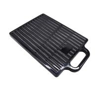 Oshhni Miroir à Main Pliable à Double Face, pour Coiffeur, Portable avec Double poignée, pour dortoir, Salon, Spa, Maquillage