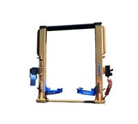 Oshhni Modèle réduit de pont élévateur à double colonne à l'échelle 1/64, objet de collection original et réaliste pour la réparation de voitures, idéal, Deluxe Jaune