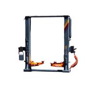 Oshhni Modèle réduit de pont élévateur à double colonne à l'échelle 1/64, objet de collection original et réaliste pour la réparation de voitures, idéal, Édition Deluxe Grise