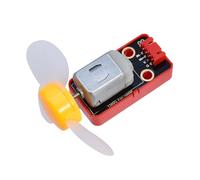 Oshhni Module de moteur de ventilateur - Composants électroniques à monter soi-même - Activités d'apprentissage pratiques sur les moteurs à grande, avec étui