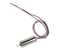 Oshhni Moteur de drone à coupelle creuse 8520 Micro moteur sans noyau Accessoires de modification à haut régime pour drone quadricoptère RC DIY, Lignes Rouges et Bleues