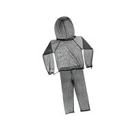 Oshhni Moustiquaire Costume Mesh Costumes à Capuche Protection complète du Corps Ghillie Costumes Costume d'apiculture Costume de pêche pour la pêche en, Noir XL XXL