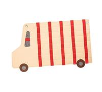 Oshhni Organiseur de rangement suspendu pour modèle réduit de voiture moulée sous pression 1/64, pouvant contenir jusqu'à 40 petites voitures jouets, sac, Rouge