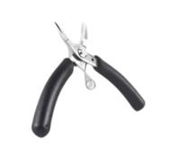 Oshhni Outil Cordage Raquette, Outil réparation, Pince à Corder Manuelle en Acier Inoxydable avec Embout coudé, idéale pour Les activités Plein