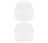 Oshhni Outil de positionnement et de Collage pour revêtements de Tennis de Table, Facile à Utiliser, Guide d'alignement Transparent et Pratique pour Les, Horizontal Complet