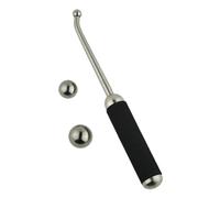 Oshhni Outil de réparation de bosses pour saxophone, manche courbé avec tête sphérique pour instrument d'orchestre