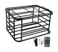 Oshhni Panier arrière de vélo, Porte-Bagages Pratique et Robuste, supportant Une Importante, Panier de Transport pour Chien, idéal pour la randonnée, sans Doublure, 44cmx34cmx25cm