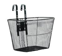 Oshhni Panier de vélo Avant réglable, Installation Facile, décoration, Forte capacité de, pièce de Rechange, Panier de vélo en Fil métallique