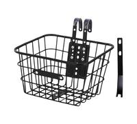 Oshhni Panier de Vélo pour Enfant Corbeille de Rangement Panier de Guidon Support de Chargement Accessoire de Bicyclette Léger en Métal Adapté pour Les, sans Couvercle