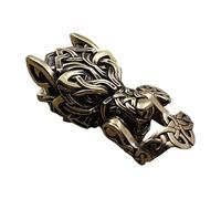 Oshhni Paracord Bracelet Boucle Simple à Utiliser Décoratif Cadeau Vintage Outil DIY Accessoires pour Camping Fabrication de Bijoux Fête en Plein, Loup