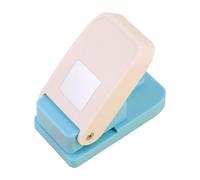 Oshhni Perforatrice à Onglets, Séparateur de Feuilles Mobiles, Perforatrice d'Étiquettes Portable, Outil de Gaufrage Robuste pour Cadeaux, Papier pour Bloc-Notes, Carré