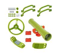 Oshhni Pièces jointes de balançoire, accessoires de, ensemble de jeu extérieur robuste, pièces de bateau pirate pour jardin extérieur, enfants