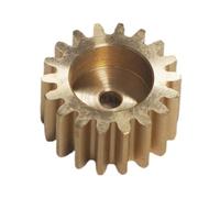 Oshhni Pignon de servo 18T 2 cm - Pièce de rechange pour machines industrielles - Haute dureté - Installation facile - Robuste - Laiton - Pièces de servo