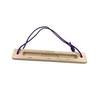 Oshhni Planche d'entraînement d'escalade avec Corde, idéale pour Les Grimpeurs, Le Fitness et Le renforcement des Doigts. Portable et compacte, 15 Mm 20 Mm 15 Mm