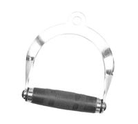 Oshhni Poignée D Row, Musculation des Triceps, système de poulie Robuste, Fixation pour Machine à câble pour Exercices à Domicile pour Adultes, Gym du Dos et