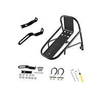 Oshhni Porte-Bagages Avant de vélo, Sacoche de Ment, Support de Fourche de vélo, étagère à Bagages, Support de Fourche Avant de vélo pour Voyage en, avec