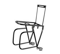 Oshhni Porte-Bagages Avant pour vélo, Support de Coffre Robuste pour Fourche de vélo, Porte-Bagages Avant pour VTT