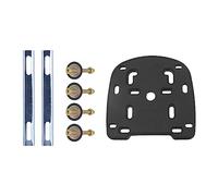 Oshhni Porte-Bagages Support Arrière Plaque Plat Fixation Coffre Accessoires Remplaçables Amovibles Montage Simple Conçus pour Transporter Organiser et, Style Un