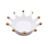 Oshhni Porte-Bijoux, Bague, Boucles d'oreilles, Ornement, bibelot, Organisateur, Plat, poterie, Plateau en Forme de Couronne pour l'organisation des