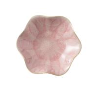 Oshhni Porte-cuillère en Forme de Fleur, Porte-clé, Repose-cuillère, Plateau à Couverts de Cuisine, Plateau à Bijoux pour clés, Petits Anneaux, bibelots, Rose