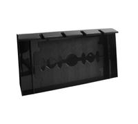 Oshhni Porte-tondeuse filaire, plateau de tondeuse de barbier, boîte de rangement pour crayons à graver, support de rangement pour ciseaux à cheveux,