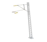 Oshhni Poteau de caténaire pour Train Miniature à l'échelle Ho 1:87, réaliste, pour la Construction de réseaux ferroviaires Miniatures (Accessoires à