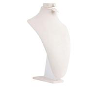 Oshhni Présentoir à Bijoux, Porte-Cadeaux, Organisateur Multifonctionnel en Tissu pour Colliers, Buste, idéal pour Un Bureau, Un Salon Professionnel ou Une, M