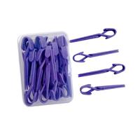Oshhni Protecteur de vernis à ongles pour les doigts, pinces à ongles, protecteur d'ongles en acrylique léger pour gel de construction, Violet