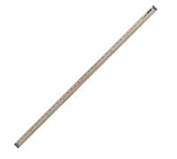 Oshhni Règle de bâtons de mètre, règle de couture en bois, Gadget réutilisable Double face 1M, outil de mesure robuste sur mesure pour l'enseignement dans