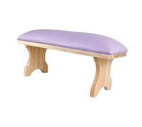 Oshhni Repose-main pour ongles en PU, accessoires de beauté, tapis de table antidérapant portable, support de manucure pour femmes et filles, bricolage à, Violet