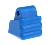 Oshhni Roller Skate Toe Stop Freins de Remplacement pour Patins à roulettes Accessoires Robustes en Matériau PP Adaptés Au Patinage Activités Sportives Dépla, Bleu, 4,5 x 3,5 cm