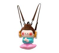 Oshhni Sac à Dos Bouddha en Peluche Mignon, poupée Douce pour la Famille, Adolescents, Adultes et Femmes