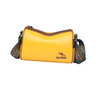 Oshhni Sac à Main du Sac à bandoulière Femme à Main Pratique élégant élégant Sang d'épaule de Sangle Large pour Les déplacements des Affaires, Jaune