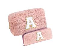 Oshhni Sac de maquillage Sac émétrante Souche de lavage de grande capacité Gifts Cosmetic Sac Organisateur de maquillage pour les amis de la famille Femmes, Rose