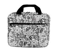 Oshhni Sac de Projet de Broderie Kits de Broderie Sac de Rangement Outil de Point de Croix pour cerceaux de Broderie, Base Blanche