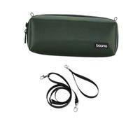 Oshhni Sacoche de rangement compacte pour tondeuse à cheveux, accessoires de coiffure, rasoir pour barbe, corps, maillot et pubis, Vert