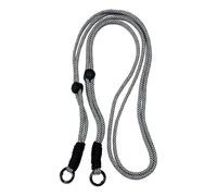 Oshhni Sangle de Gants de Ski réglable, Universelle pour Femmes et Hommes, légère, bandoulière, Cordon pour téléphone pour Le extérieur, Noir Blanc