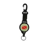 Oshhni Sangle rétractable de plongée avec Cordon Anti-Perte pour Lampe Torche et Appareil Photo, idéale pour la plongée sous-Marine, la en apnée et Le, 28