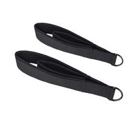 Oshhni Sangles de Pilates, Sangles à Double Boucle, Pratiques, Offre Un Soutien Stable, équipement de Pilates avec Anneau en D pour l'entraînement et Le