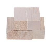 Oshhni Sélectionnez 5/10 Morceaux de Blocs de Balsa Bâtons Tiges 50mm 120mm, Bois, 5pcs 50mm