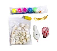 Oshhni Serpent télécommandé à monter soi-même, jouet électrique pour éviter les obstacles, par USB, détection intelligente, pour enfants, Crotale