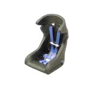 Oshhni Siège baquet miniature de voiture à l'échelle 1/64, harnais de course, décoration réaliste, ceinture de harnais de simulation pour scène miniature, Style B