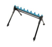 Oshhni Support de Canne à pêche télescopique à 2 Sections, présentoir, Accessoires de pêche Pratiques, 8 Trous